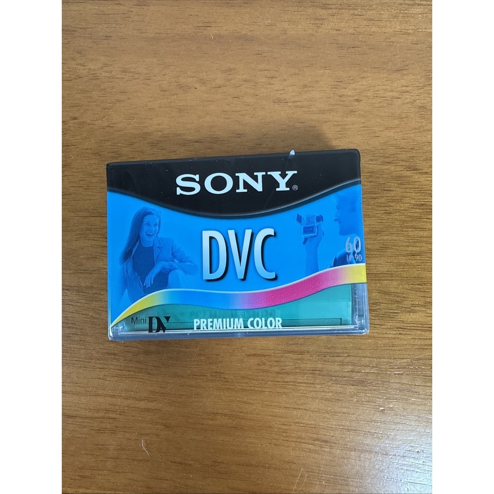 Sealed Sony DVC Premium Color Mini DV Digital Video Cassette 60 LP 90 - DVM60